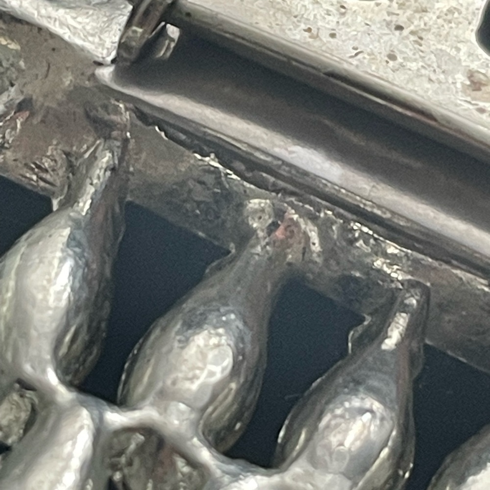 Signed But Cannot Read It. Blue And Clear Stones … - image 3